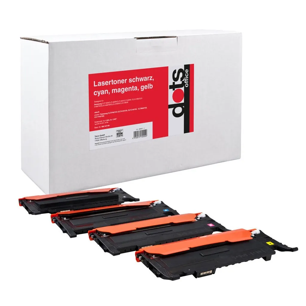 Pack Toner Samsung CLT-P4072C pour Impression de Documents Pro