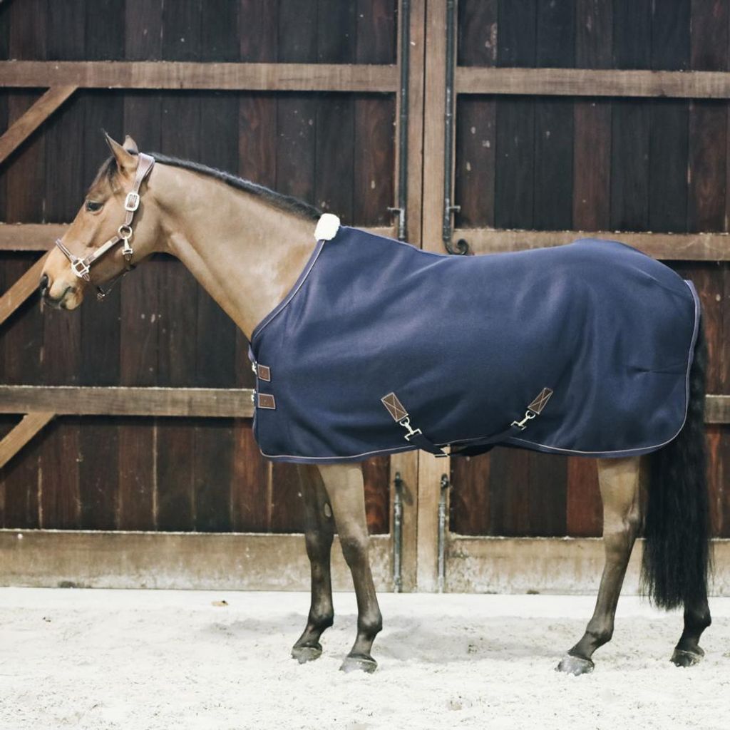 Kentucky Horsewear Multifunktionsdecke 3D Spacer Cooler Fleece Sheet Marine 140