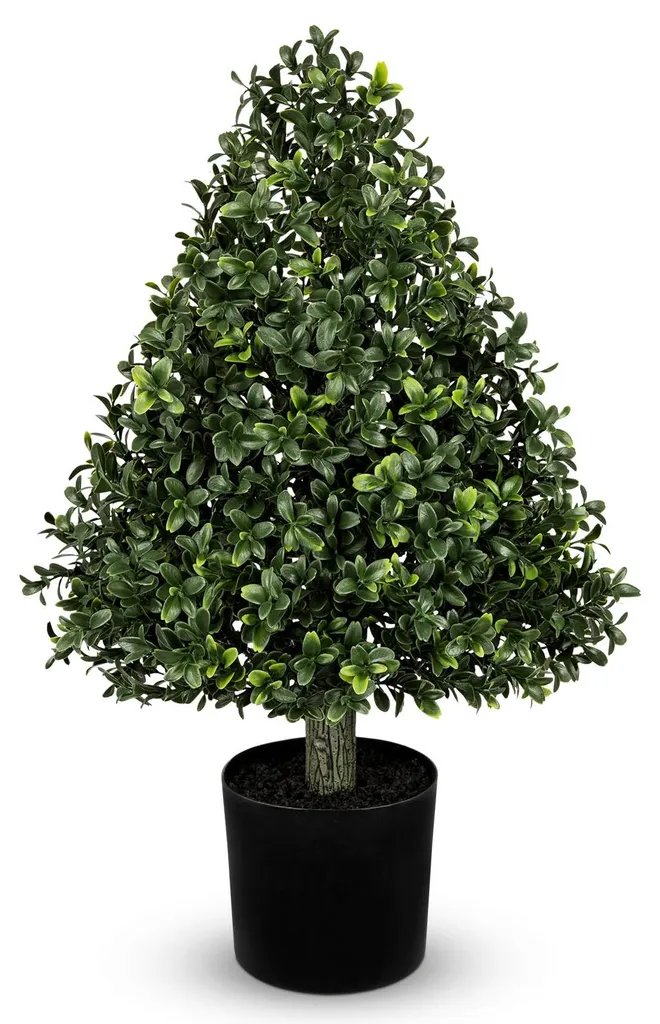 Plante artificielle buis 60 cm : de la verdure sans arrosage ni entretien