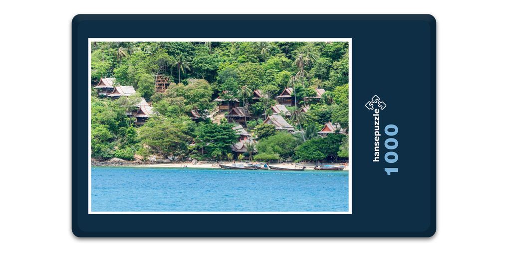 hansepuzzle 12752 - Phuket Puzzle, 1000 Teile, Reisen, 60,0 x 46,0cm mit hochwertiger Aufbewahrung, Kartonbox und wiederverschließbarem Beutel