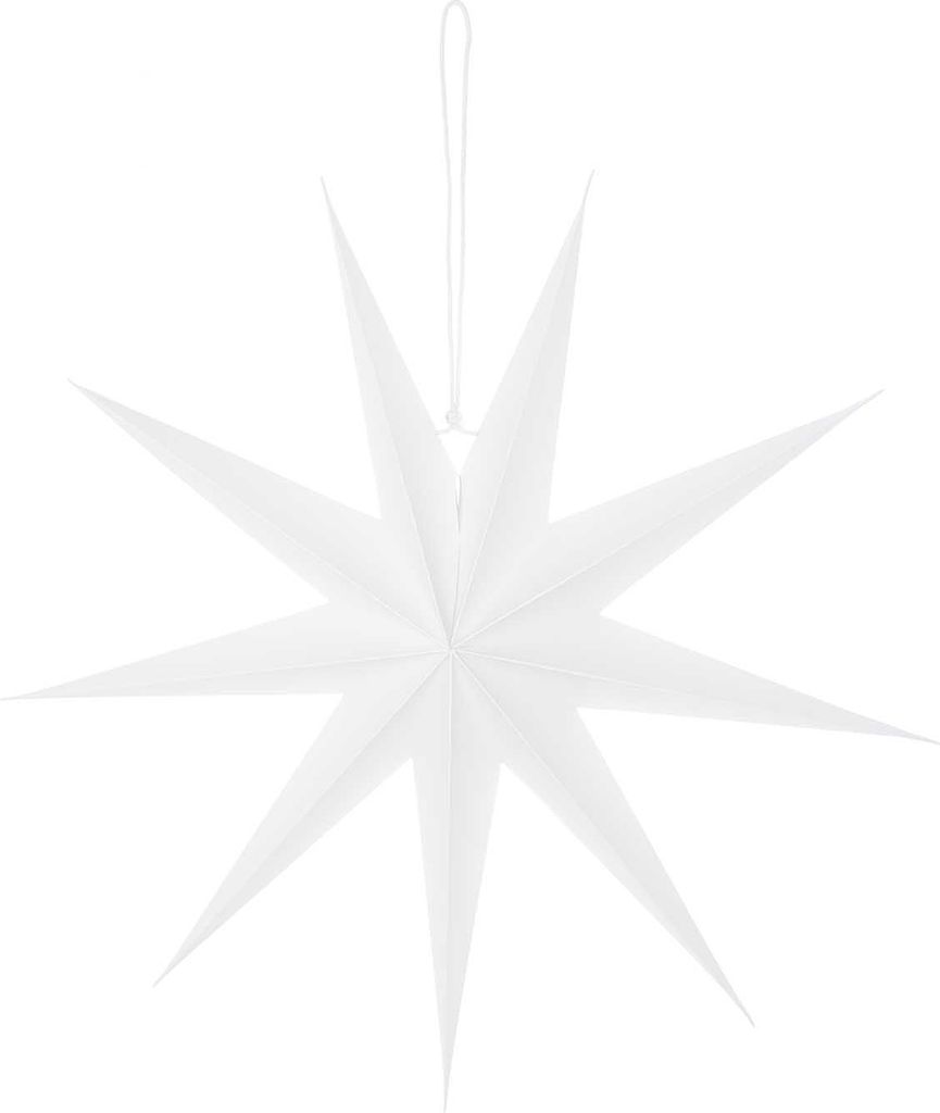 Papierstern, 45 cm Weiß Produktbild 