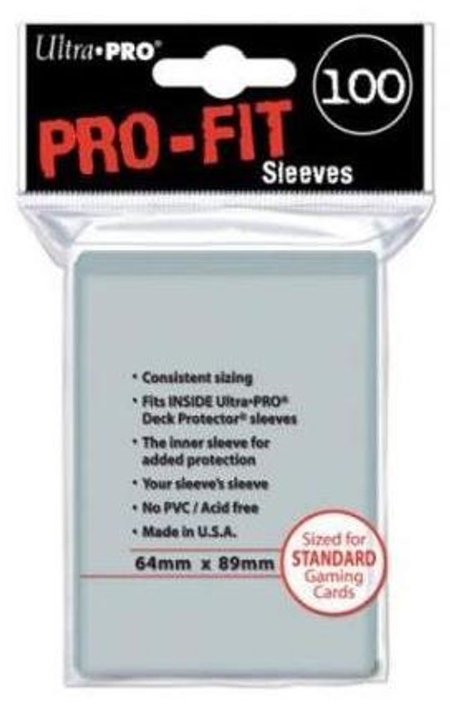 Ultra Pro 161456 UltraPro TCG Kartenhülle Pro-Fit 100PK Imagen del producto 