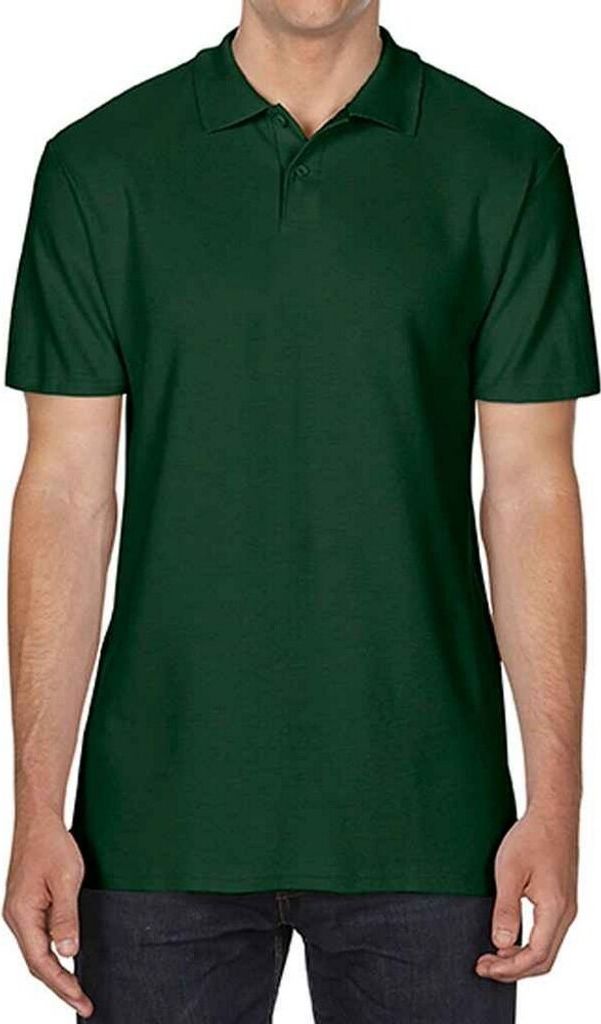 Gildan Herren SoftStyle Poloshirt, Doppel-Piqué PC3339 (2XL) (Saphir-Blau)