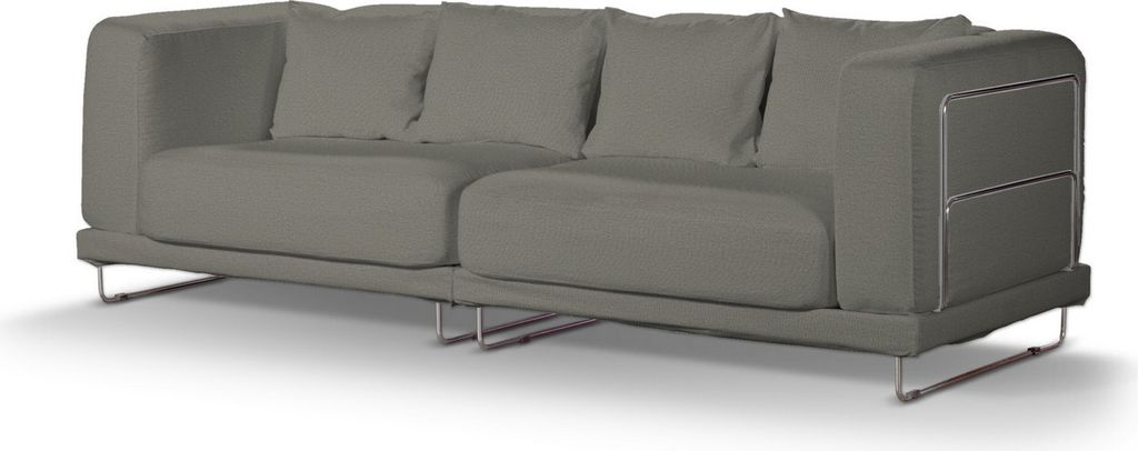 Dekoria Bezug für Tylösand 3-Sitzer Sofa nicht ausklappbar, grau, Bezug für Tylösand 3-Sitzer