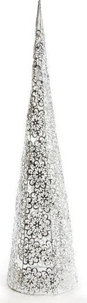 Petit sapin de Noël en métal design 60 cm pour décoration de table
