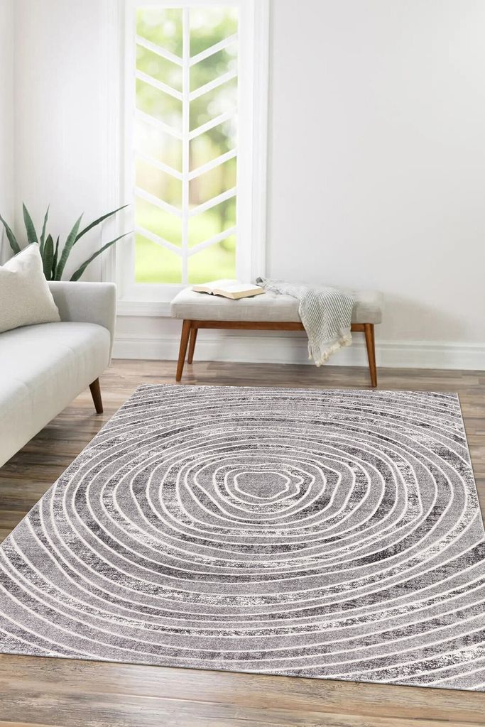 Conceptum Hypnose, Elmina F0333 - Light Grey, Teppich, Produktbild 