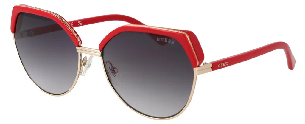 Guess GU7872 66B 58 Lunettes de soleil femme verres dégradés chic