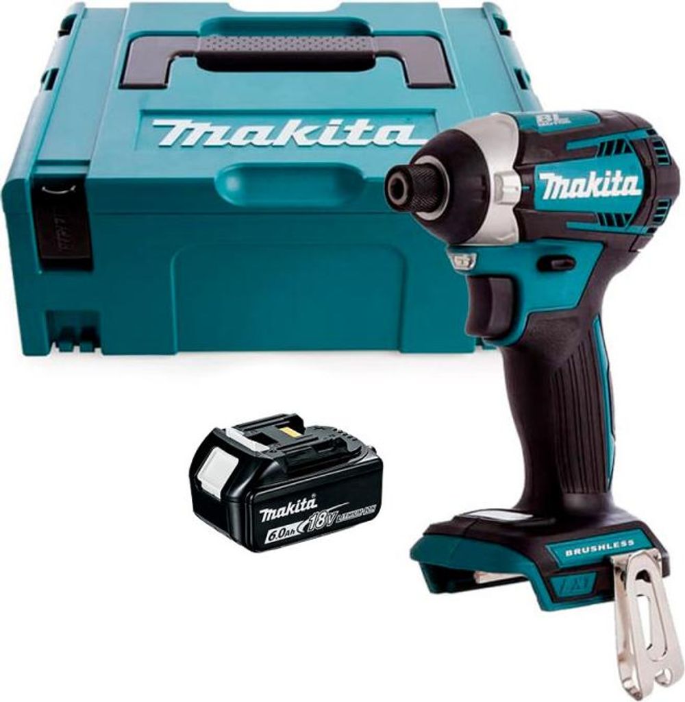 Schlagschrauber LXT 18V (1x6,0 Ah) im Koffer - MAKITA DTD154G1J