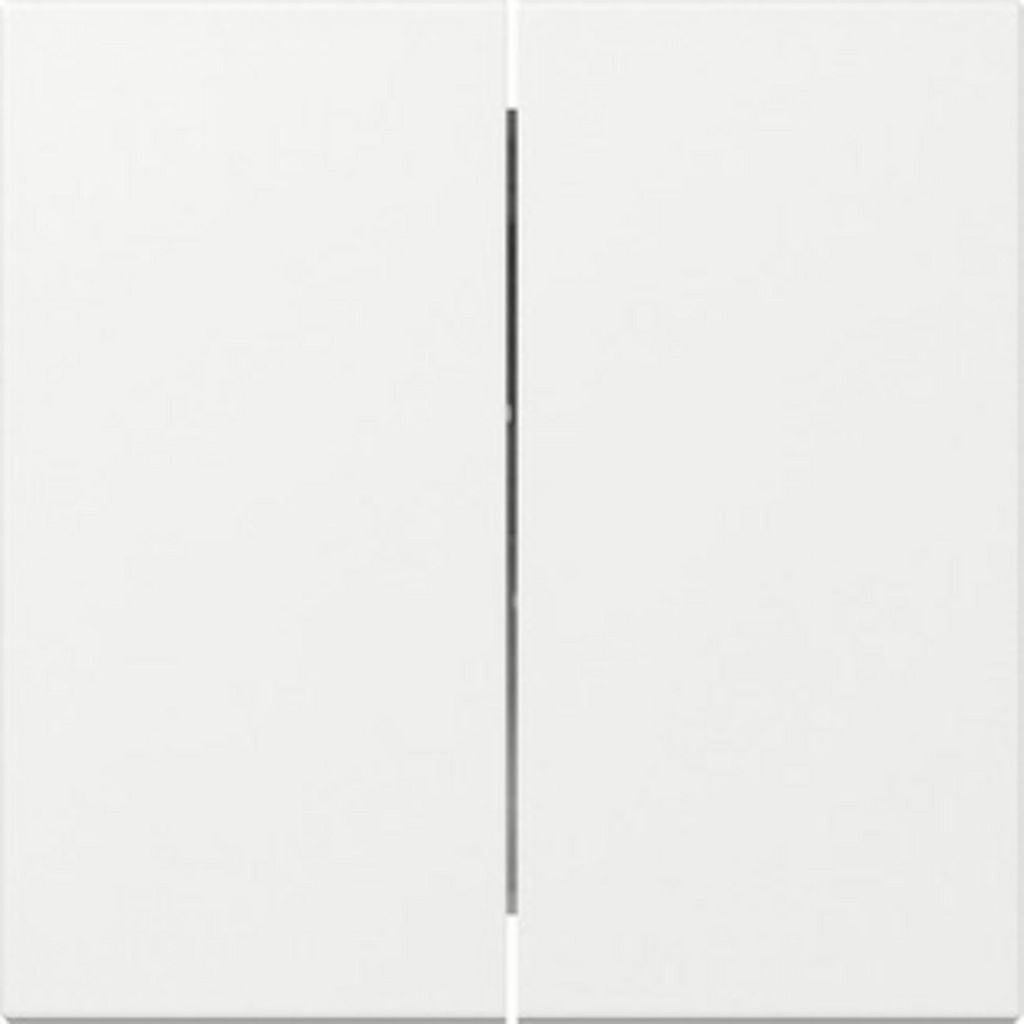 GIRA 349503 Wippe 2f gerade System 55 Reinweiß
