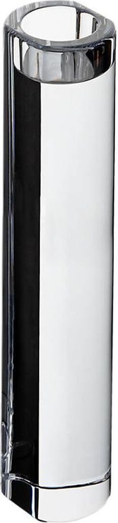 Teelichthalter Skyline 30cm, Transparent, aus Bleikristall