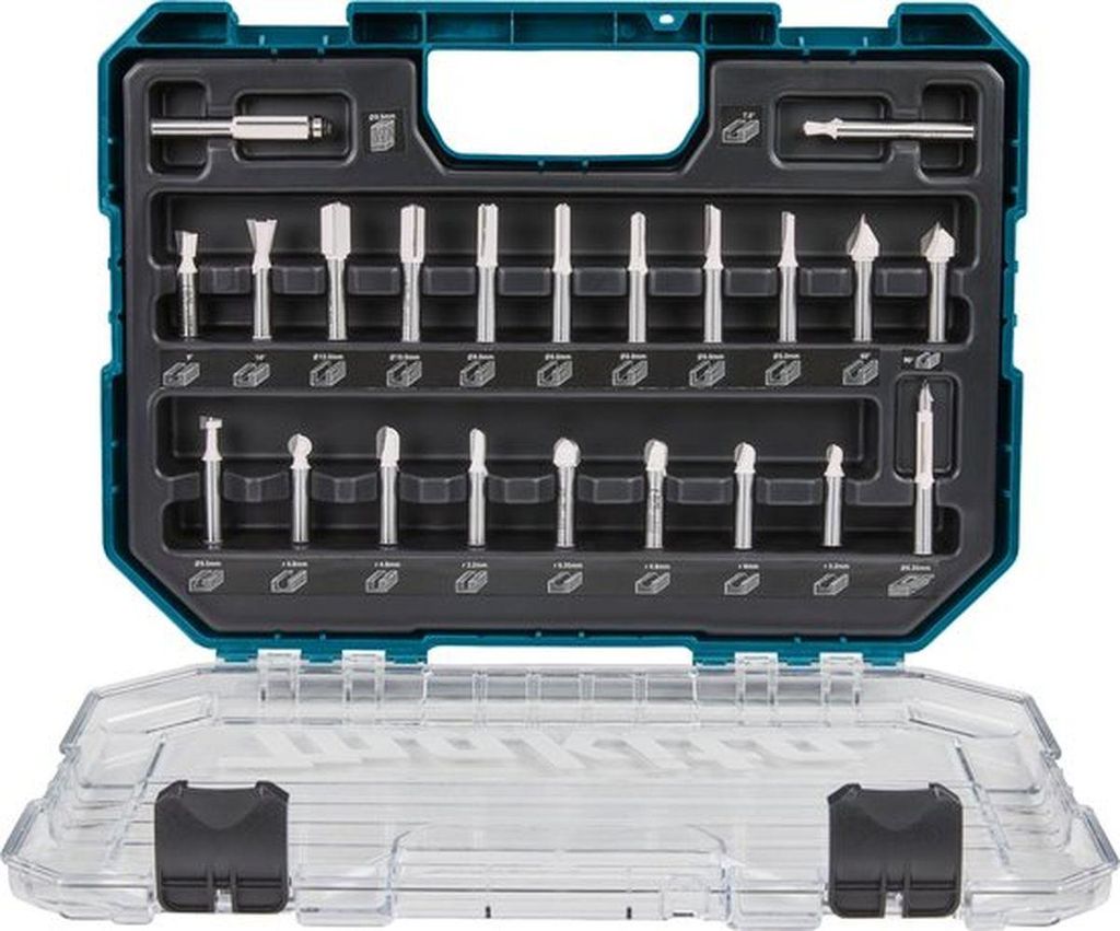 Sada 22 drážkovacích fréz MAKITA D-74784 Obrázok produktu 