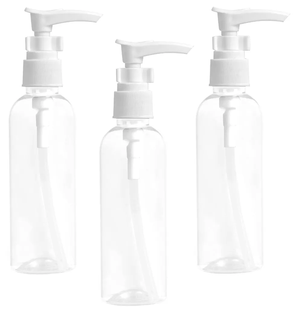 Flacon pompe pour voyage et déplacement professionnel - Format 100 ml