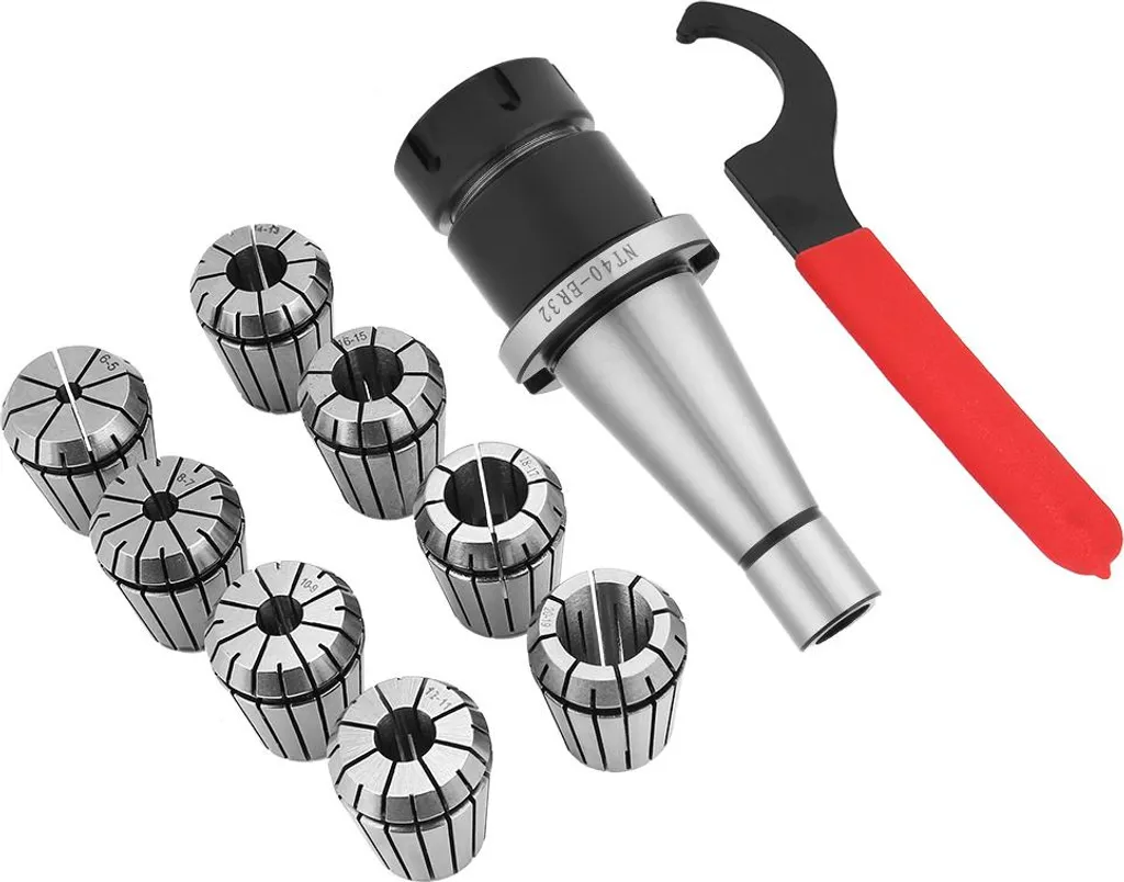 Solution de Serrage NT40-ER32 pour Atelier de Fraisage CNC et Manuel