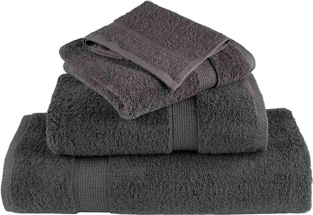 Drap de Bain XXL Anthracite 600g/m² SOLUND Premium - Pack de 50 Unités