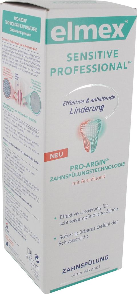 Elmex Sensitive Professional Zahnspülung (400 ml) Produktbild 