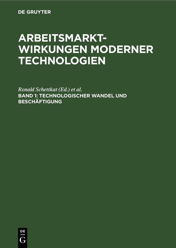 Technologischer Wandel und Beschäftigung