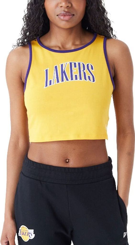 New Era Ladies Crop Tank Top Los Angeles Lakers - XL