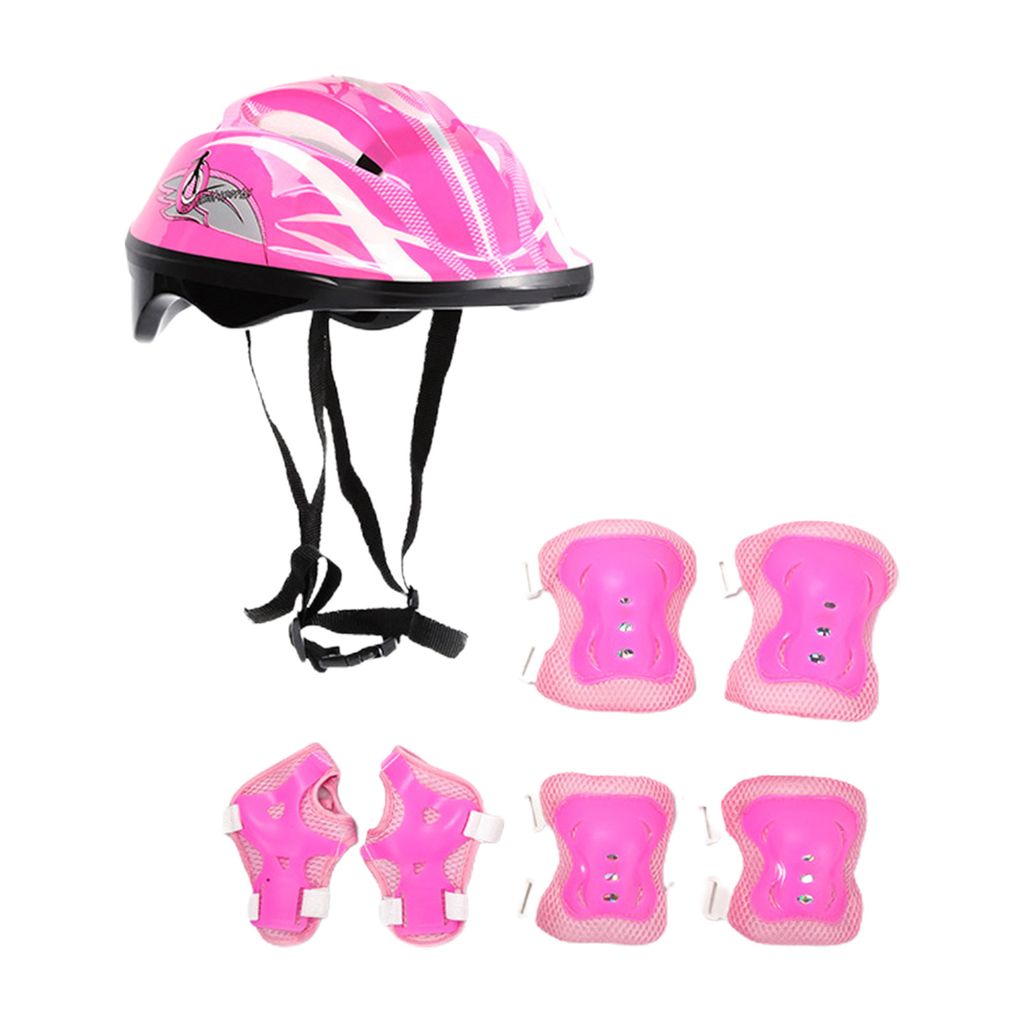 1 Set Sport Schutz Getriebe Tragen Beständig Kinder Knie Hand Ellenbogen Wachen Helm Set Sport Versorgung