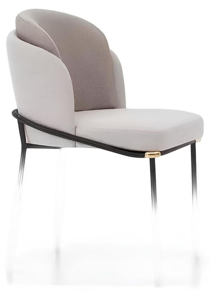 Sessel Metall Design Sitz Relax Luxus Zimmer Warte Neu Club Polster Stuhl Lounge