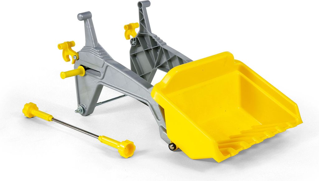 rolly toys Kid Lader monierbar an alle rollyKid Traktoren, silber, Maße: 61x37x31 cm; 40 931 0