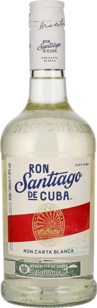 Ron Santiago de Cuba Ron Carta Blanca 38% Vol. 0,7l Image du produit 