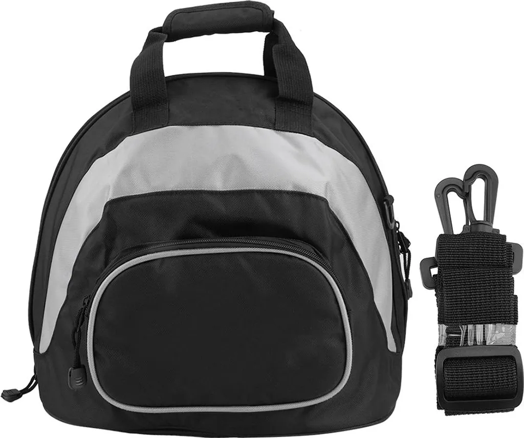 Bagage moto rigide et sac à dos transport casque étanche 35L gris