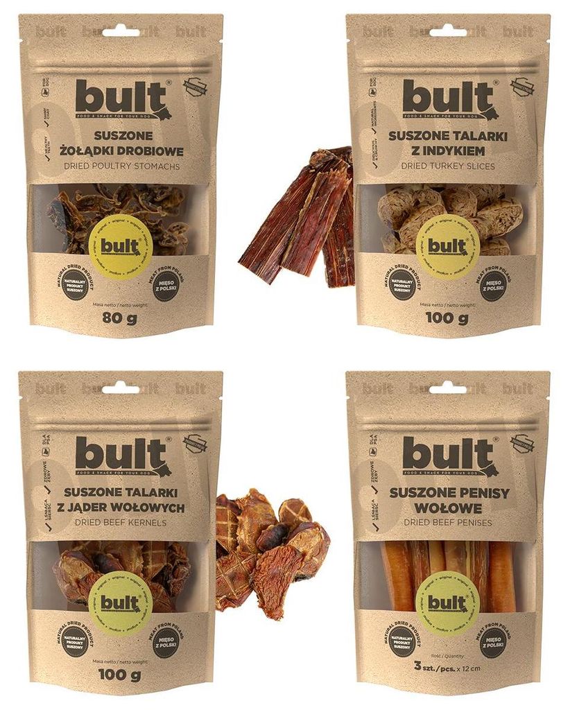 BULT | Hundesnack - Rind-Geflügel-Mix - 400g - Produktbild 