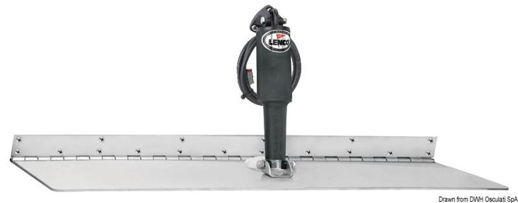 Lenco Super Trimtab-Kit 305 x 610 mm - Osculati 51.253.01