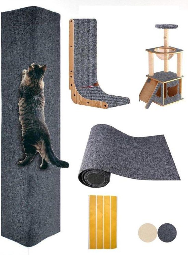 Famanu Kratzmatte selbstklebend, zuschneidbar, wiederverwendbares Design