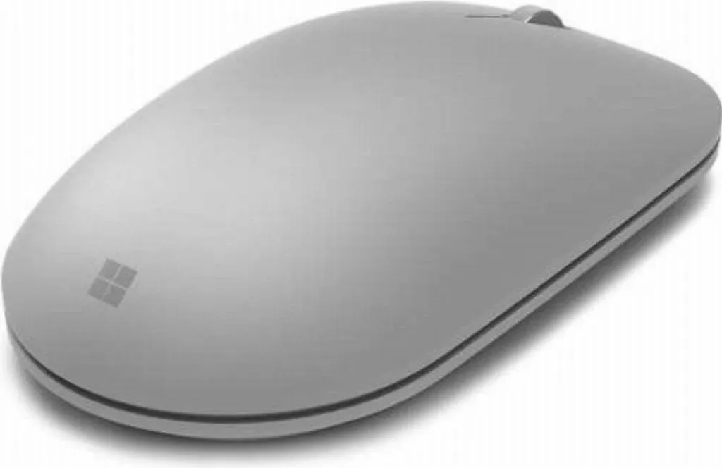 Souris Bluetooth Microsoft Surface Mouse avec molette métal Comm Gris