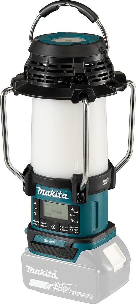 Makita DMR056 Akku-Radio mit Laterne analog & digital Produktbild 