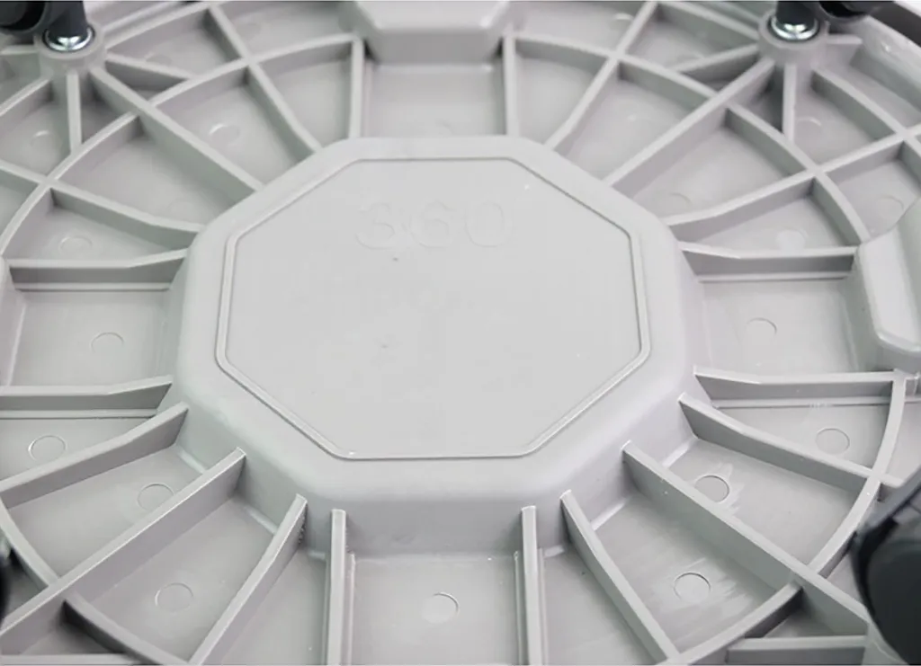 Support de Pot Mobile Rond avec Roue Universelle pour Vase Épais