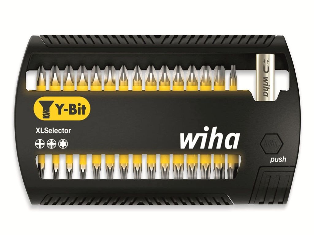 Wiha 31-teiliges Y-Bit-Set XLSelector 25 mm 41832
