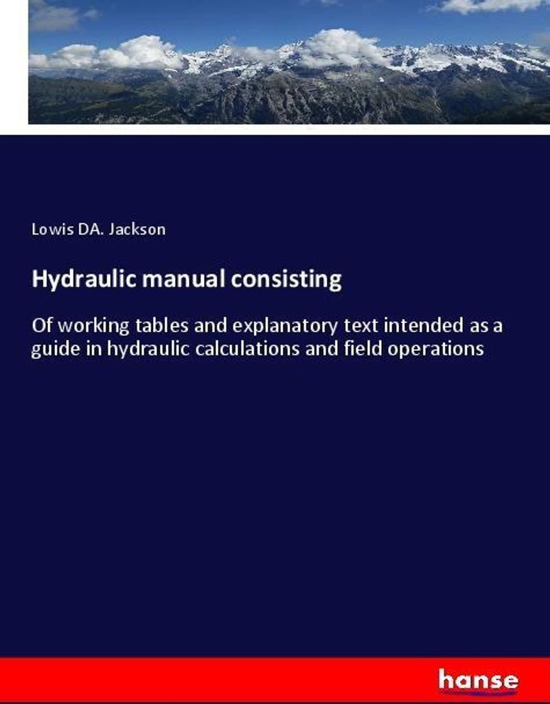 Hydraulic manual consisting