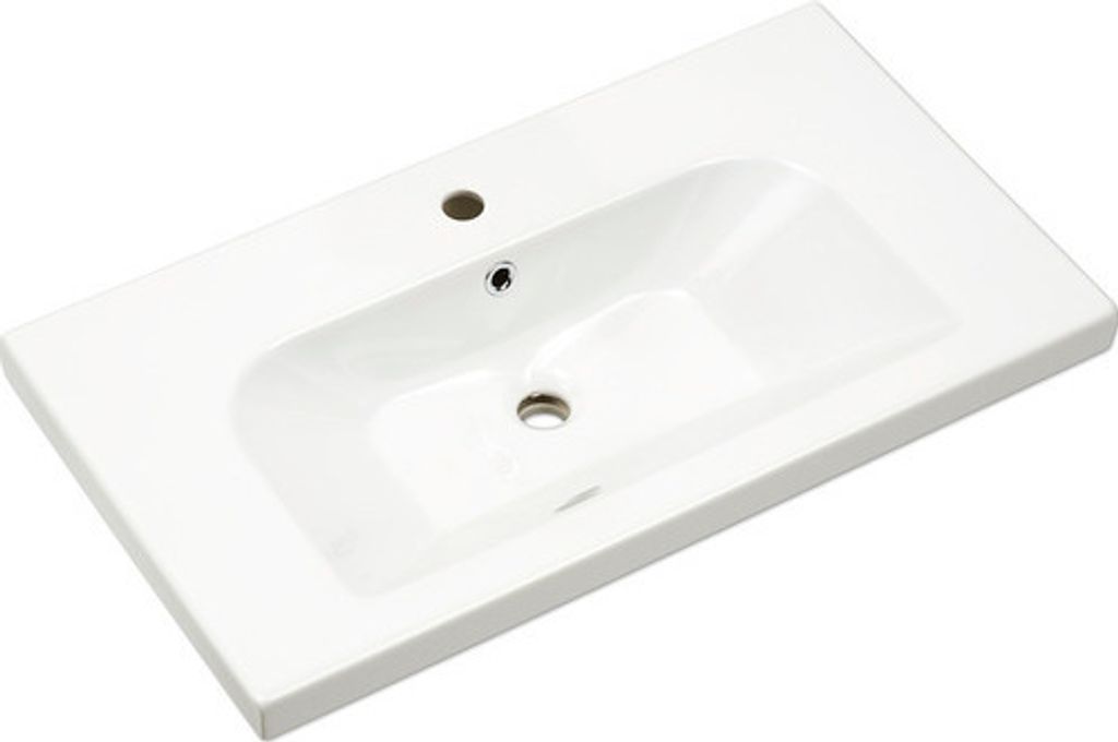 Pelipal Möbelwaschtisch Carina 83 x 45 cm weiß glänzend Produktbild 