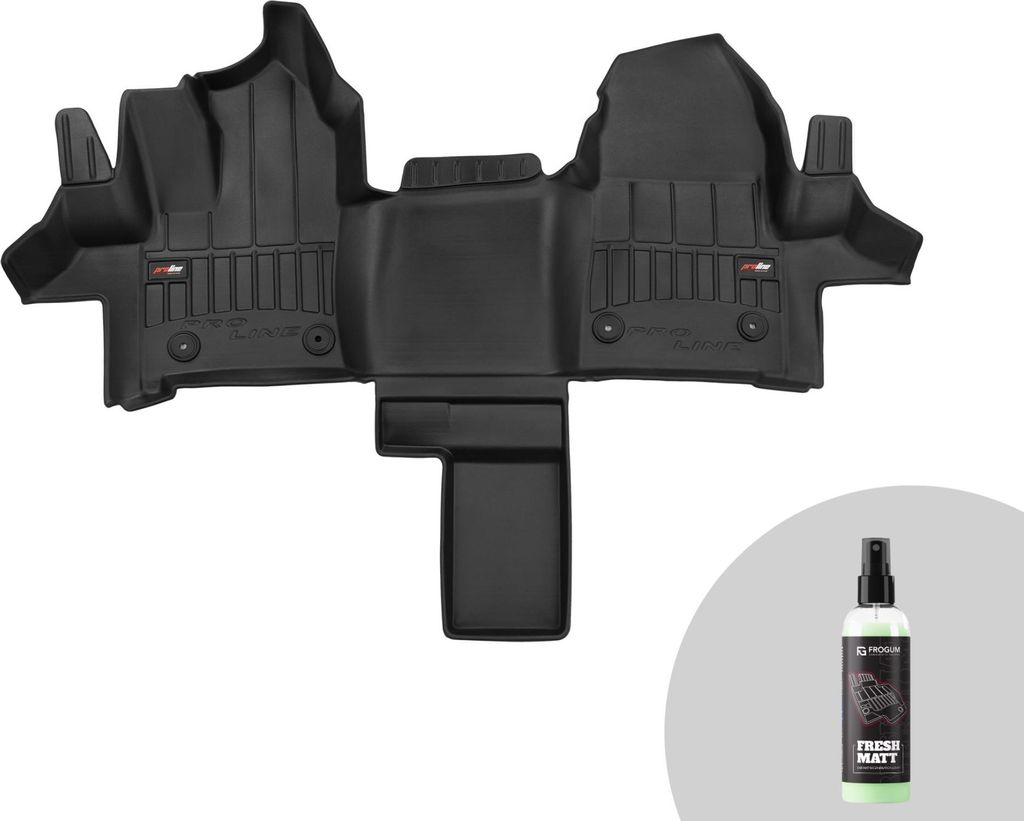 FROGUM Gummimatten Autofussmatten für Ford Transit Custom 2017-2023