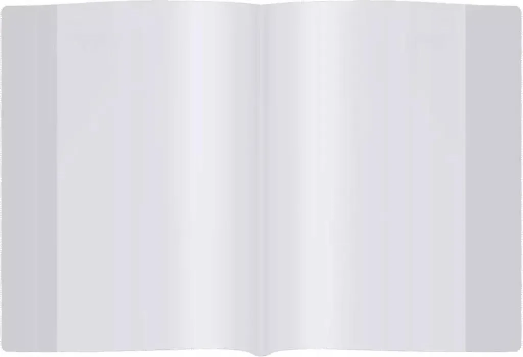 Protège-cahier A4 incolore cristal - Pack de 25 couvertures standard