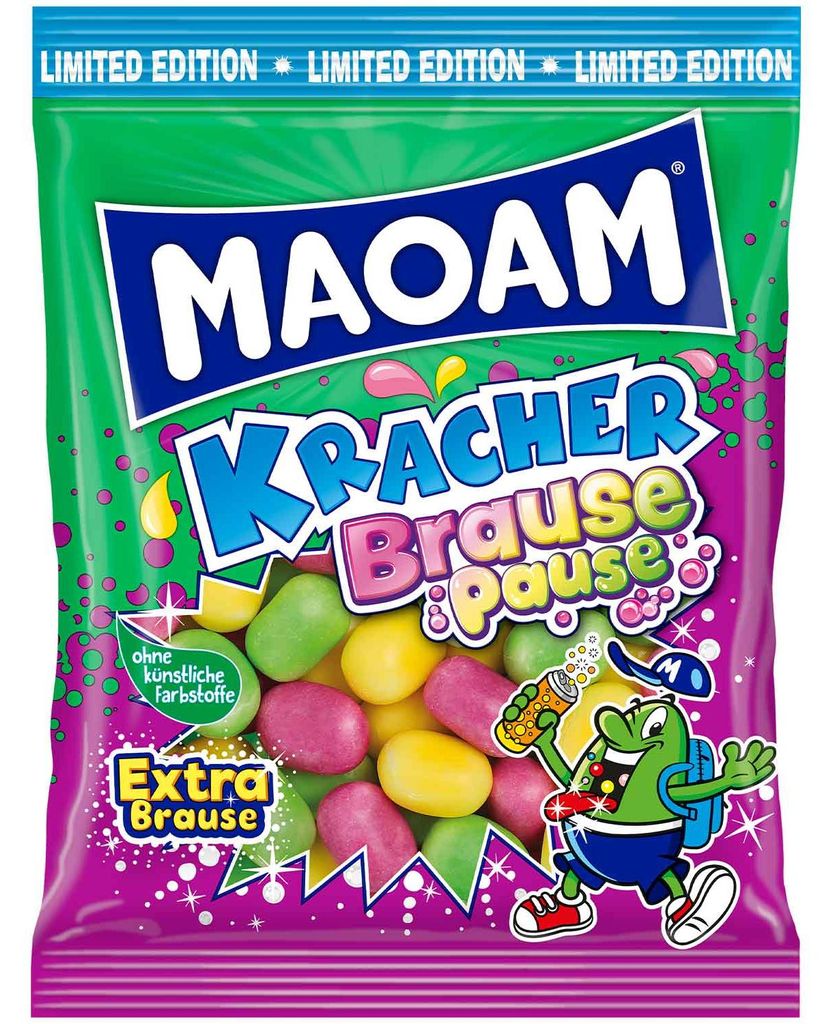 MAOAM 10054723 MAOAM Brause Pause Kaubonbons 200,0 g Image du produit 