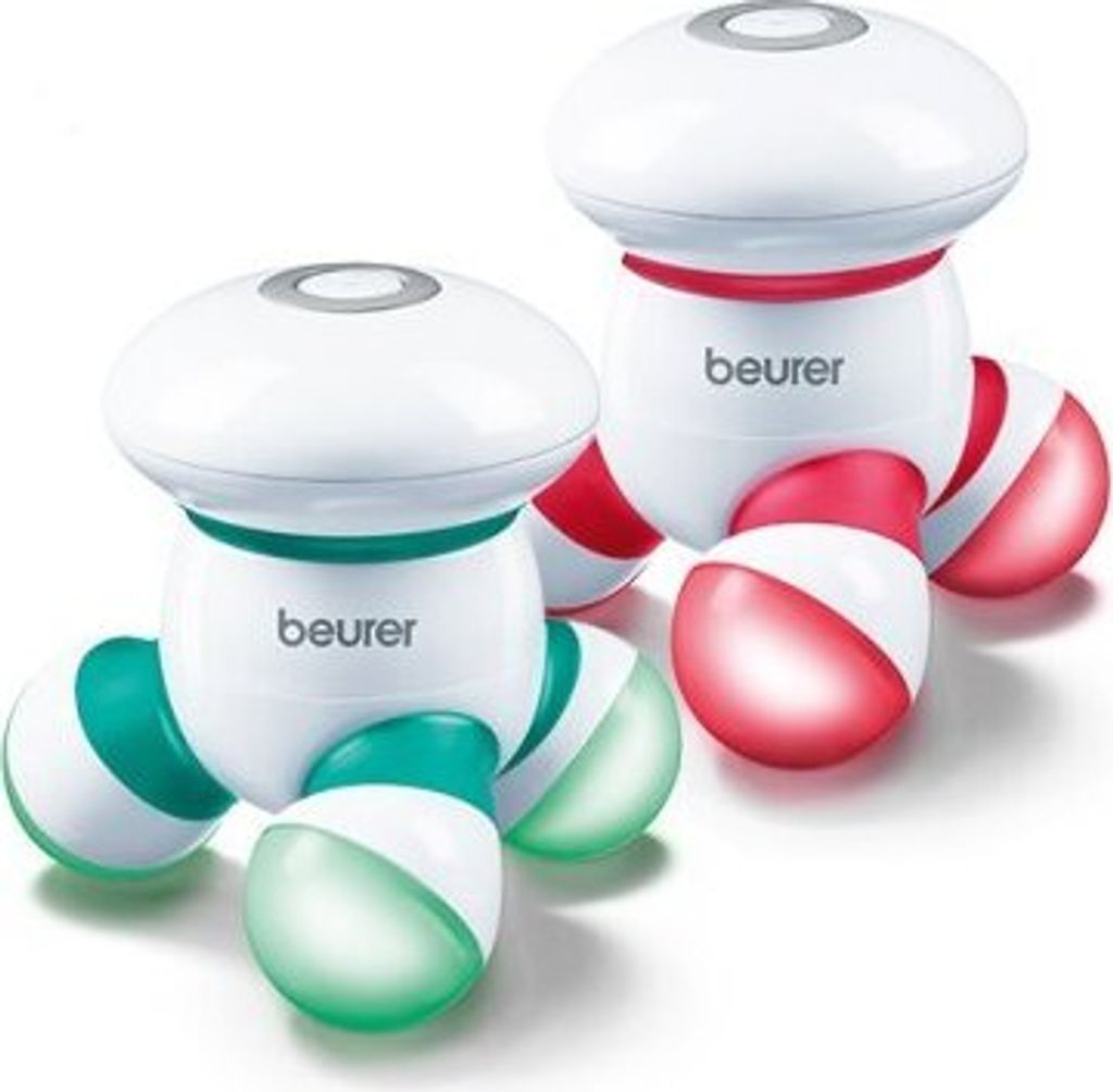 BEURER 646.15 Mini-Massagegerät    MG16 rot, 10 x 10 x 9 cm Produktbild 
