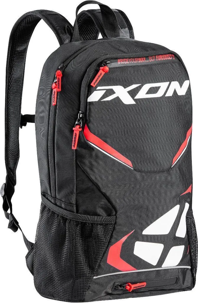 Sac à dos Ixon R-tension 23L Noir - Bagagerie Moto avec Dorsale Intégrée