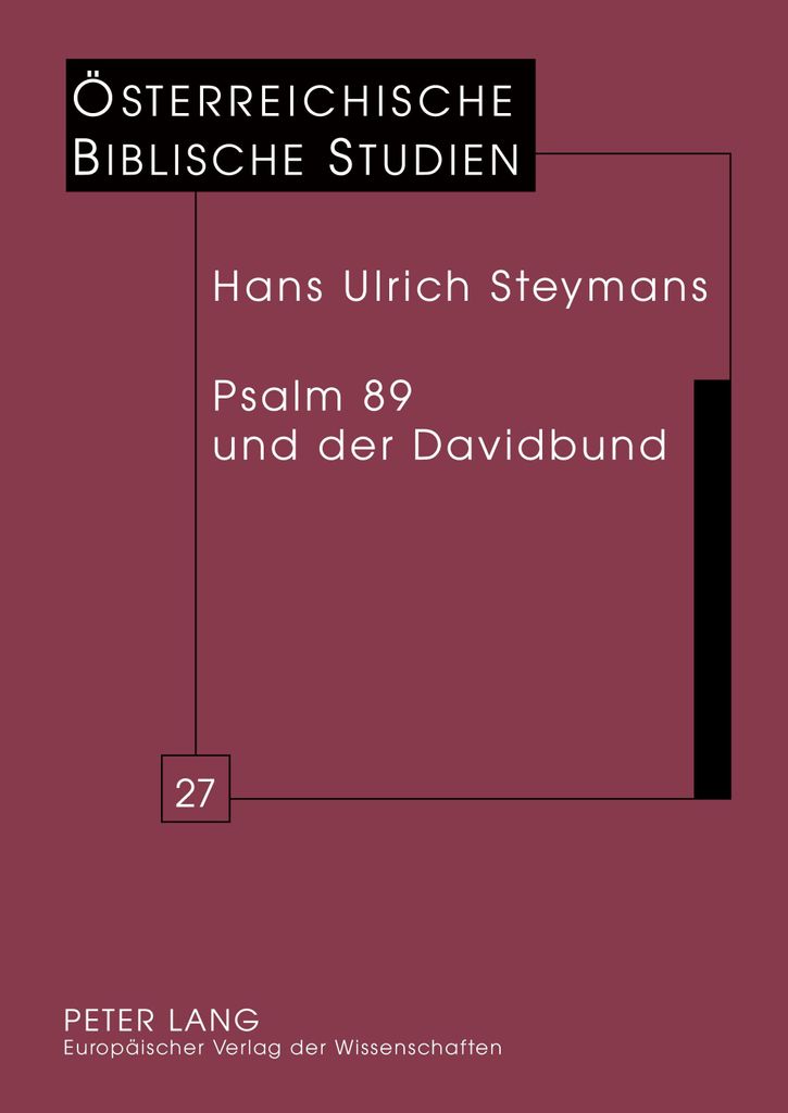 Psalm 89 und der Davidbund