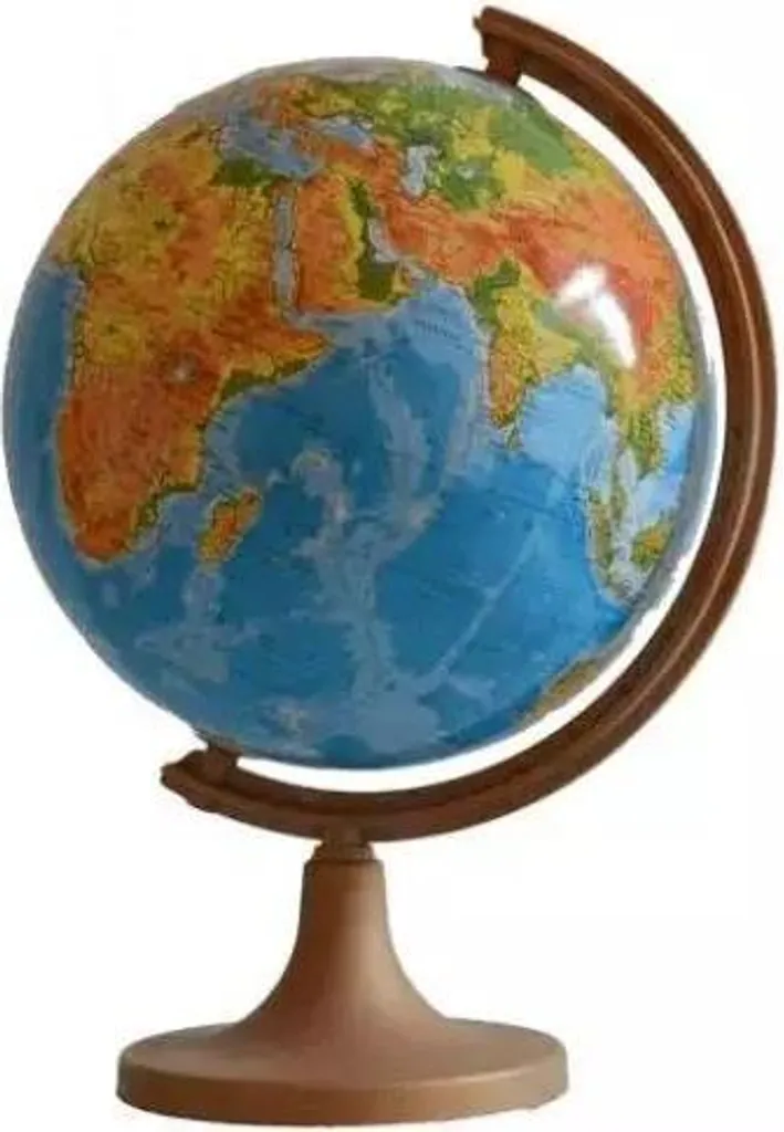 Globe terrestre Zachem physique 32 cm : un globe scolaire précis