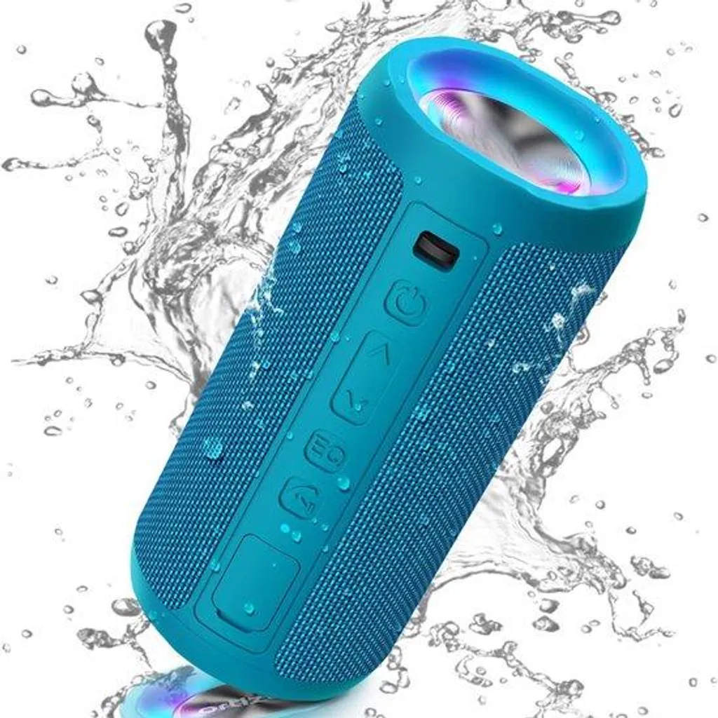 Petites enceintes Bluetooth portables pour voyage et bureau, son 360°