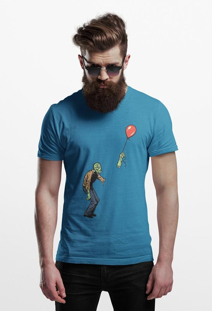 D&B 150 Uni Polo EB00029 Zombie SaphirBlau-Größe M