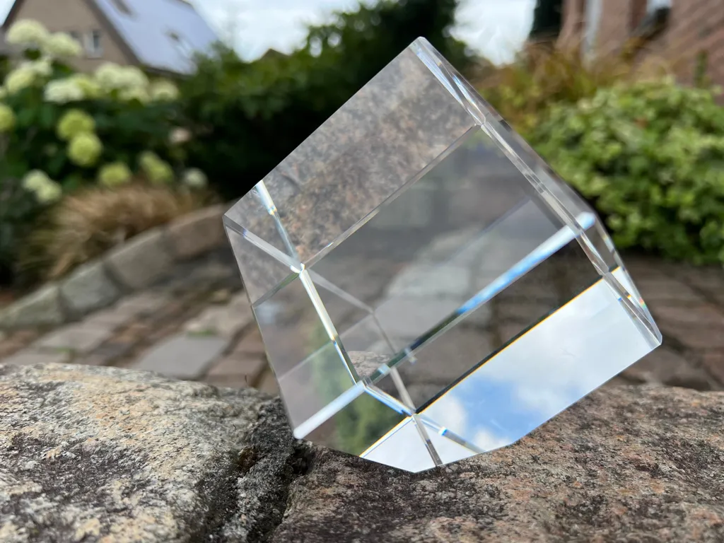 Déco Malamute d'Alaska Durable : Cube Cristal Photo Anti-Rayures Art-Dog - 4