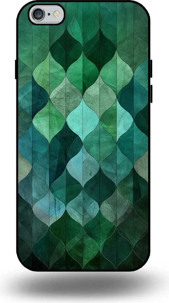 Custodia iPhone 6s Plus Green Leaves Smartphonica | Design Natura