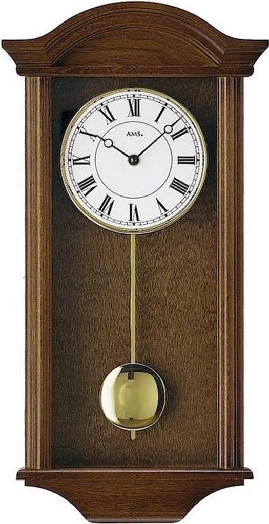 AMS 990/1 Orologio a parete al quarzo con pendolo in legno Immagine del prodotto 
