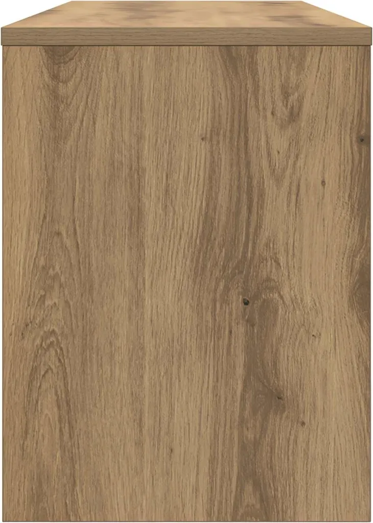 Mobile Porta TV Rovere Artigianale SYFAX Multistrato 100x30x40cm - 6