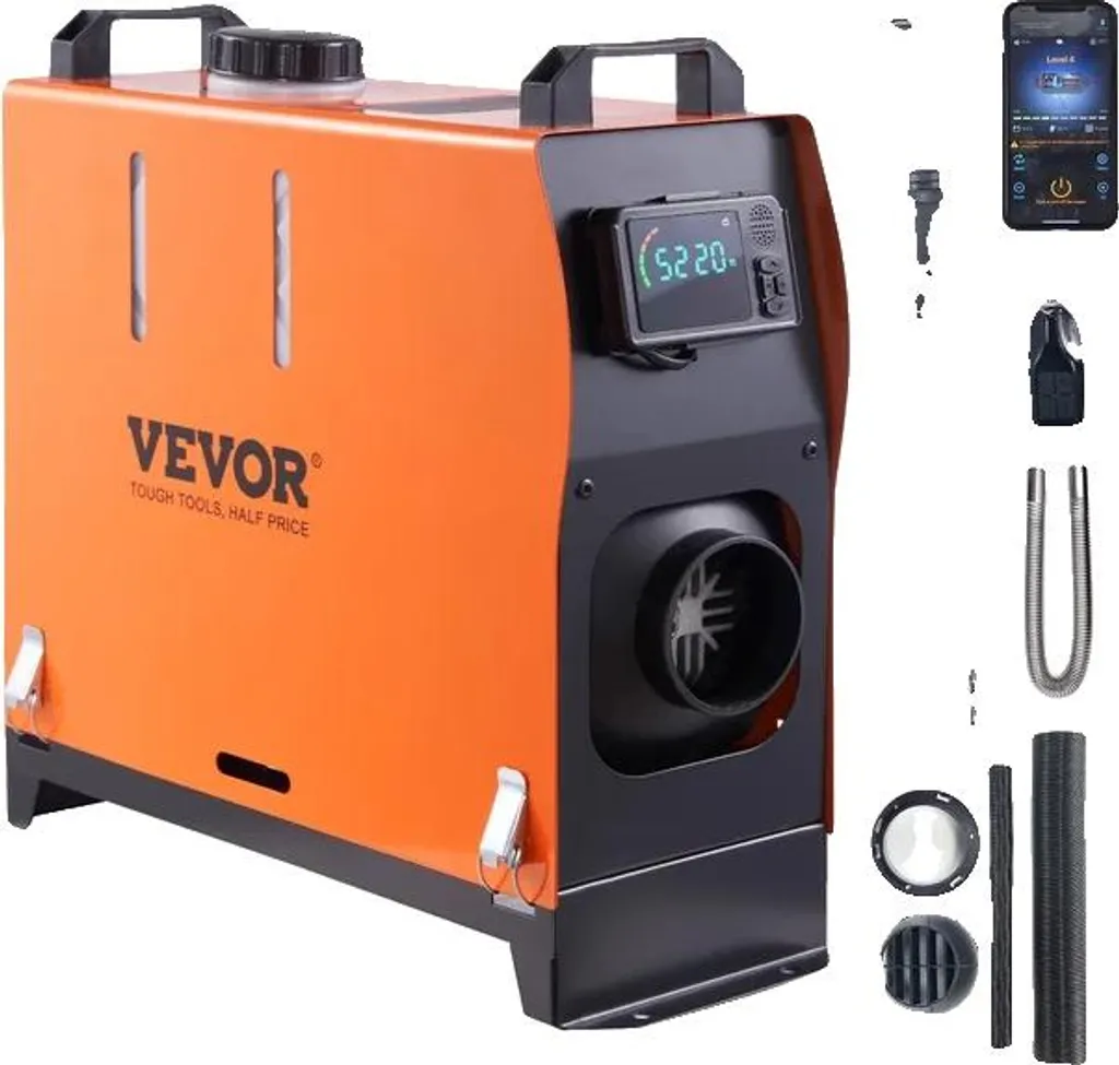 Chauffage diesel silencieux : finissez-en avec le froid en van grâce au Bluetooth