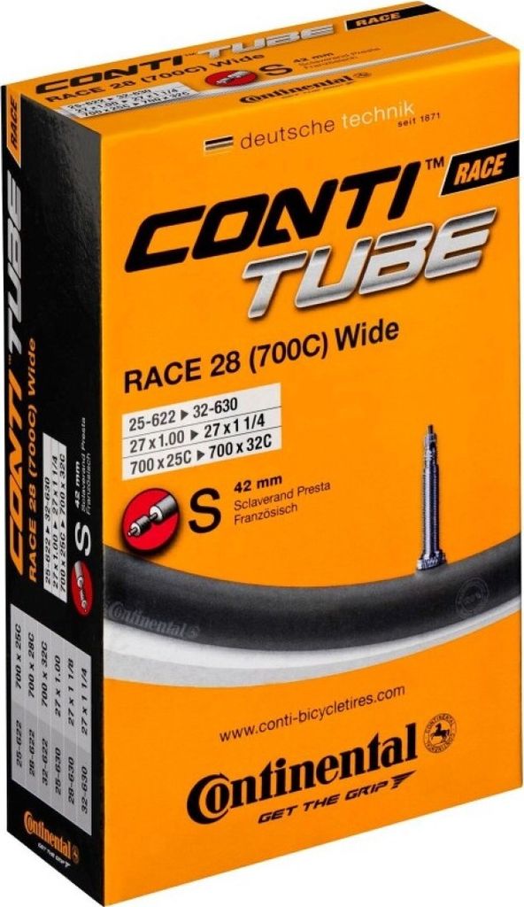 Camera d'aria Continental Race 28 Wide - Tubolare 42mm Immagine del prodotto 
